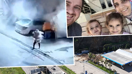 Akaryakıt istasyonunda heyelan Samsunda baba ve kızlarının yaşamını yitirdiği olayda iki kişi gözaltına alındı