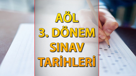 AÇIK LİSE SINAV TARİHLERİ BELLİ OLDU Açık Lise Sınavları ne zaman MEB 2025 AÖL sınav takvimi: AÖL 3. yazılı sınav tarihleri AÇIK LİSE SINAV TARİHLERİ BELLİ OLDU Açık Lise Sınavları ne zaman MEB 2025 AÖL sınav takvimi: AÖL 3. yazılı sınav tarihleri