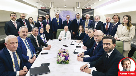 Roma uçağından Erdoğan izlenimleri