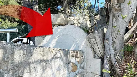 Köydeki duvarın arasında ortaya çıktı: 170 yıl önce Londrada üretilip Türkiyeye getirmişler