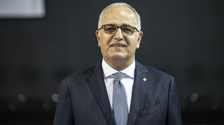 TVF Başkanı Mehmet Akif Üstündağ: İstanbulda ipi göğüsleyen takım Vakıfbank olsun Destekleri için Ali Koça teşekkür ederim