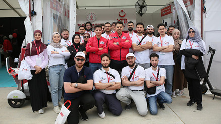 Yurt dışında yaşayan 34 öğrenci, YTB desteğiyle TEKNOFEST KKTC’de