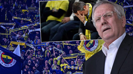 Fenerbahçe tribünlerinden protesto: Yönetim istifa ve Aziz Yıldırım tezahüratları