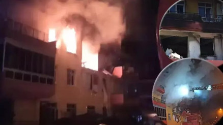Apartmandaki patlamanın nedeni, doğal gaz borusunun kesilmesiyle oluşan gaz kaçağı Apartmandaki patlamanın nedeni, doğal gaz borusunun kesilmesiyle oluşan gaz kaçağı