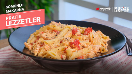 Somonlu makarna tarifi | Mucize Lezzetler