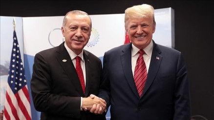 Son dakika... Cumhurbaşkanı Erdoğan ve Trump arasında kritik görüşme