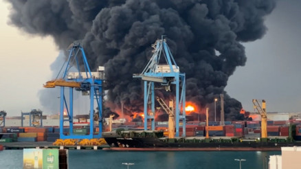 Sudan’ın Port Sudan Limanı’nda patlama ve yangınlar meydana geldi