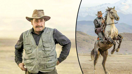 Teksas değil Kayseri... Kovboy şapkalı atlı maganda