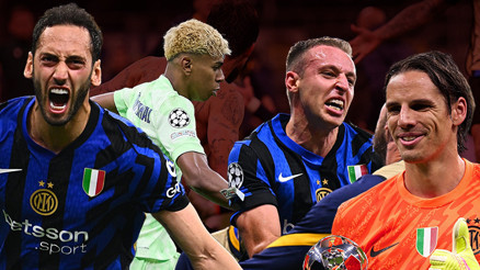 Tarihi gecede Sommer, Barcelonaya Dur dedi Hakan Çalhanoğlu attı, UEFA Şampiyonlar Liginde ilk finalist Inter oldu Inter Barcelona maç sonucu