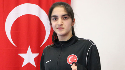 Milli tekvandocu Berfin Avcının hedefi dünya şampiyonluğu