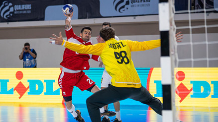 A Milli Erkek Hentbol Takımı, Avusturyaya mağlup oldu