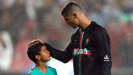 Ronaldonun oğlu babasının izinde Milli takıma davet edildi