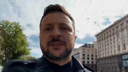 Zelenskiden gövde gösterisi: Sokağa indi... Ya Rusya ya dünya değişecek dedi