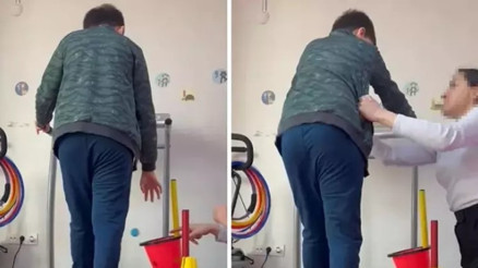 Otizmli çocuğa eğitmenden tokat Aile suç duyurusunda bulundu