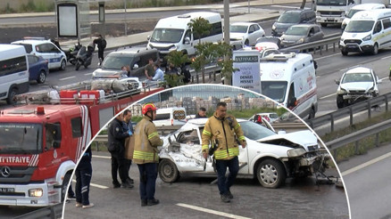 Tuzla’da otomobil takla atarak savruldu 1 can kaybı, 4 yaralı