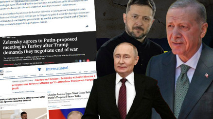 Ukrayna Savaşına çözümün adresi Türkiye oldu: Dünya basını İstanbulda yapılacak görüşmeleri manşetlerine taşıdı