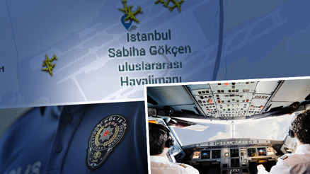 Sabiha Gökçende korku dolu dakikalar Pilot, kuleye anons geçti: Polise ihtiyacımız var