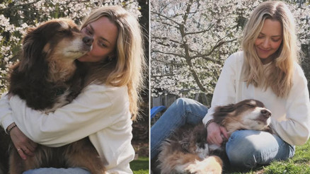 Ünlü oyuncu çocuklarını kır evinde büyütüyordu... Bahçemize bahar geldi