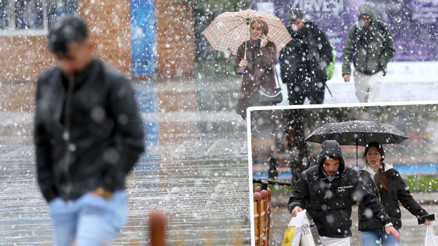 Türkiyede mayıs ayında kar sürprizi