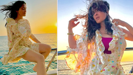 Hayatında bunu da göreceği varmış: Bu yaşında bikinili kapak pozu verdi... 100 taneden biri bedenine oldu