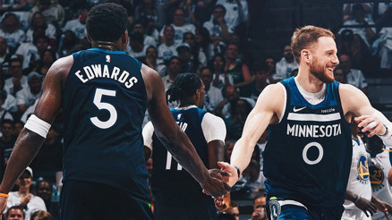 Timberwolves, Batı Konferansında finale yükseldi