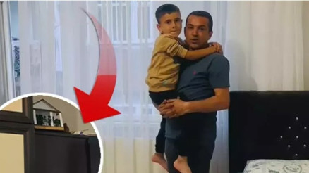 Eve giren kumru, 5 yaşındaki çocuğun odasına yuva yaptı