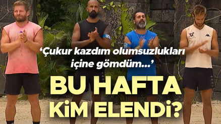 SURVİVOR KİM ELENDİ, DÜN KİM GİTTİ (15 MAYIS 2025) | Dün akşam Survivor son bölümde kim veda etti, Sedat mı İsmail mi elendi, eleme düellosunu kim kazandı Şaşırtan ayrılık: Çukur kazdım, olumsuzlukları içine gömdüm...