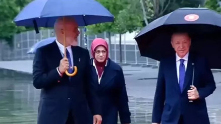 Cumhurbaşkanı Erdoğan, Arnavutluk’ta