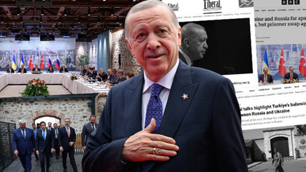 Diplomatik bir başarı Dolmabahçe zirvesi dünya basınında: Cumhurbaşkanı Erdoğan ve Türkiye için bir zafer Diplomatik bir başarı Dolmabahçe zirvesi dünya basınında: Cumhurbaşkanı Erdoğan ve Türkiye için bir zafer