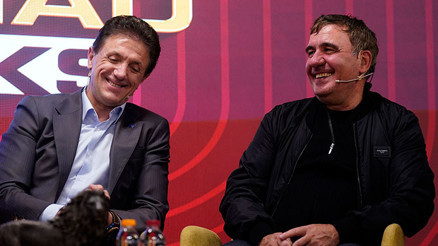 Hagi ve Popescu, tarihi UEFA Kupasının arka planında yaşananları anlattı