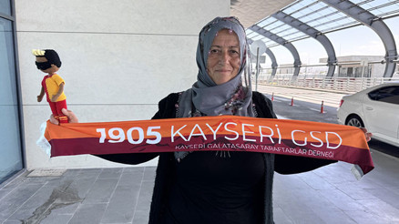 Galatasaraylı kadın çiftçi Neslihan Demir Kayserispor maçı için yola çıktı: Osimheni ikna etmeye çalışacağım