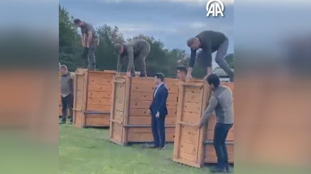 Kafeslerle getirilip doğaya salındılar: Mutlulukları görülmeye değer... İşte kalpleri ısıtan o anlar