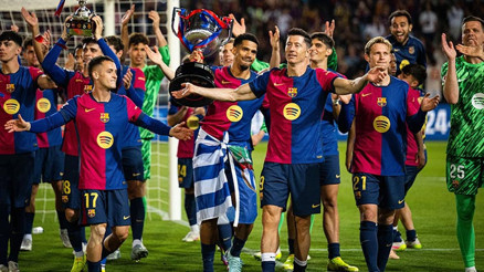 Avrupanın 5 büyük liginde şampiyonluğunu ilan eden 4. takım Barcelona oldu Avrupanın 5 büyük liginde şampiyonluğunu ilan eden 4. takım Barcelona oldu