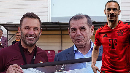 Saneden Galatasaraya müjdeli haber Bayerne olumsuz yanıt verdi