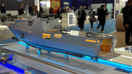 Türk donanmasının yeni gözdelerinden STM Çok Maksatlı Destek Gemisi tanıtıldı