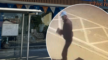 Muğlada AK Parti binasına taşlı saldırı