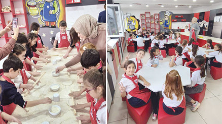 Tahta yerine tezgah: Dersler mutfakta