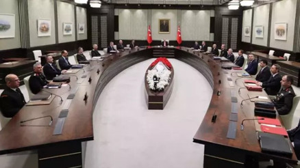 Cumhurbaşkanı Erdoğan başkanlığında Milli Güvenlik Kurulu toplantısı