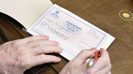 Cumhurbaşkanı Erdoğandan kurban bağışı