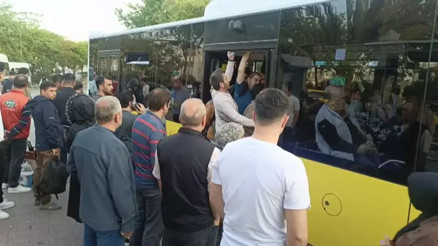 İstanbul’da halk otobüsleri kontak kapattı