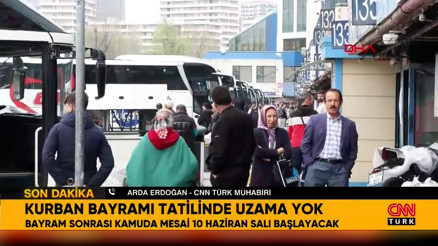Kurban Bayramı tatili kaç gün olacak Resmi açıklama geldi