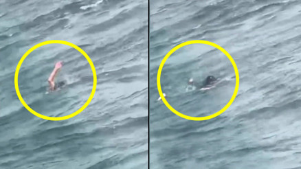 İstanbul Boğazında vapurdan düşen 10 yaşındaki kız çocuğu kamerada