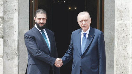 Erdoğan Şara’yı kabul etti... Dolmabahçe’de sürpriz zirve