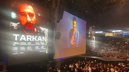 Tarkan, 8 bin hayranıyla Mannheim’ı salladı