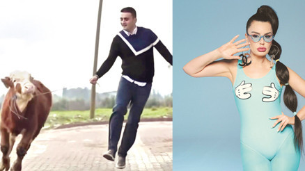 CZN Burak klip çekti