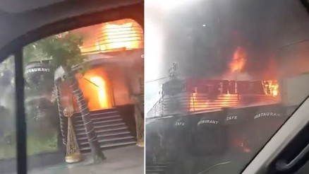 İstanbul Esenyurtta restoranda yangın