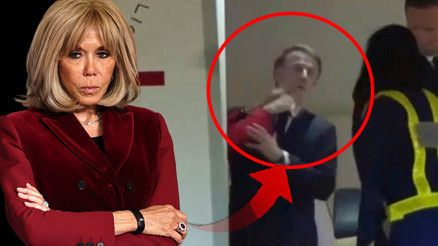 Macron eşinden tokat mı yedi Dünya gündemine oturan görüntüler