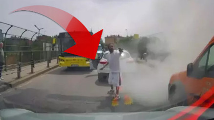 Görüntüler sosyal medyada gündem olmuştu Bakan Yerlikaya duyurdu: Trafik magandası yakalandı Görüntüler sosyal medyada gündem olmuştu Bakan Yerlikaya duyurdu: Trafik magandası yakalandı