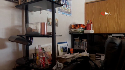 Japonyada 5,3 büyüklüğündeki deprem anı kamerada