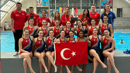 Kadın Sutopu Milli Takımı, Slovakyada şampiyon oldu